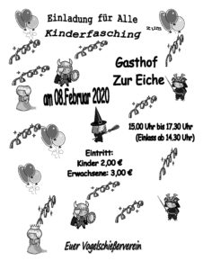 Kinderfasching @ Gasthof zur Eiche