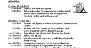 Vogelschießen Todesfelde 2025